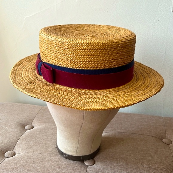 Handmade straw hat - Picture 2 of 3